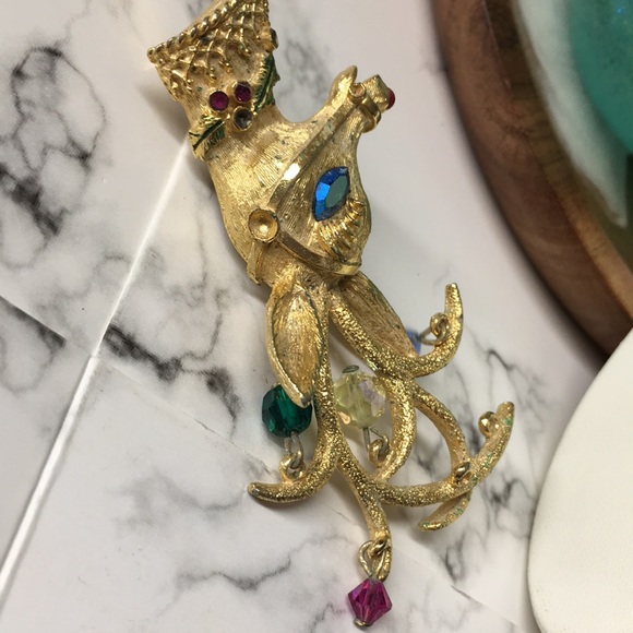 🖤1950s MYLU signed brooch - Picture 8 of 16